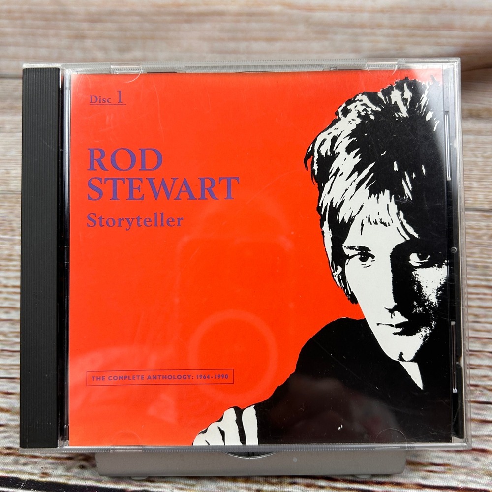 Rod Stewart Storyteller Disc 1 The‎ Complete Anthology 1964-1990 CD Warner Bros